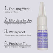 Press-on Glue Kit (Glue + Remover)