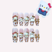 Never Restocked ｜ Hello Kitty 3D Handmade Press-On
