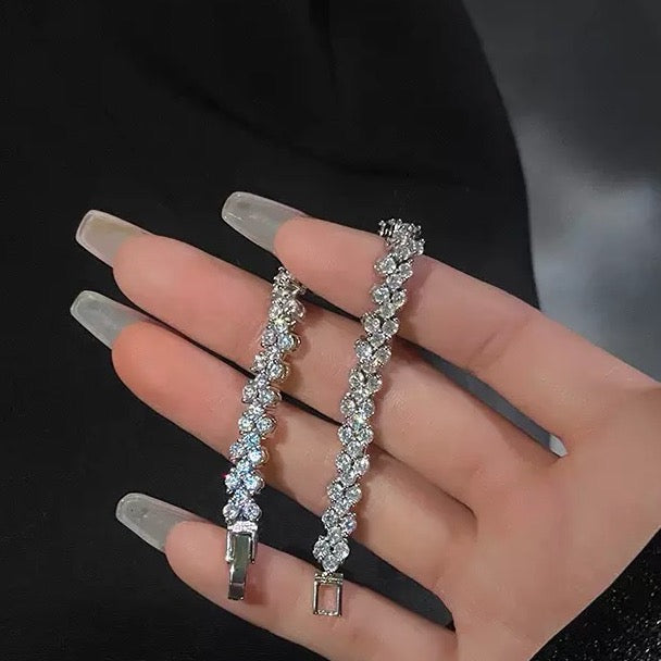 Ice Glow Tennis Bracelet · 6.3 inches · limited