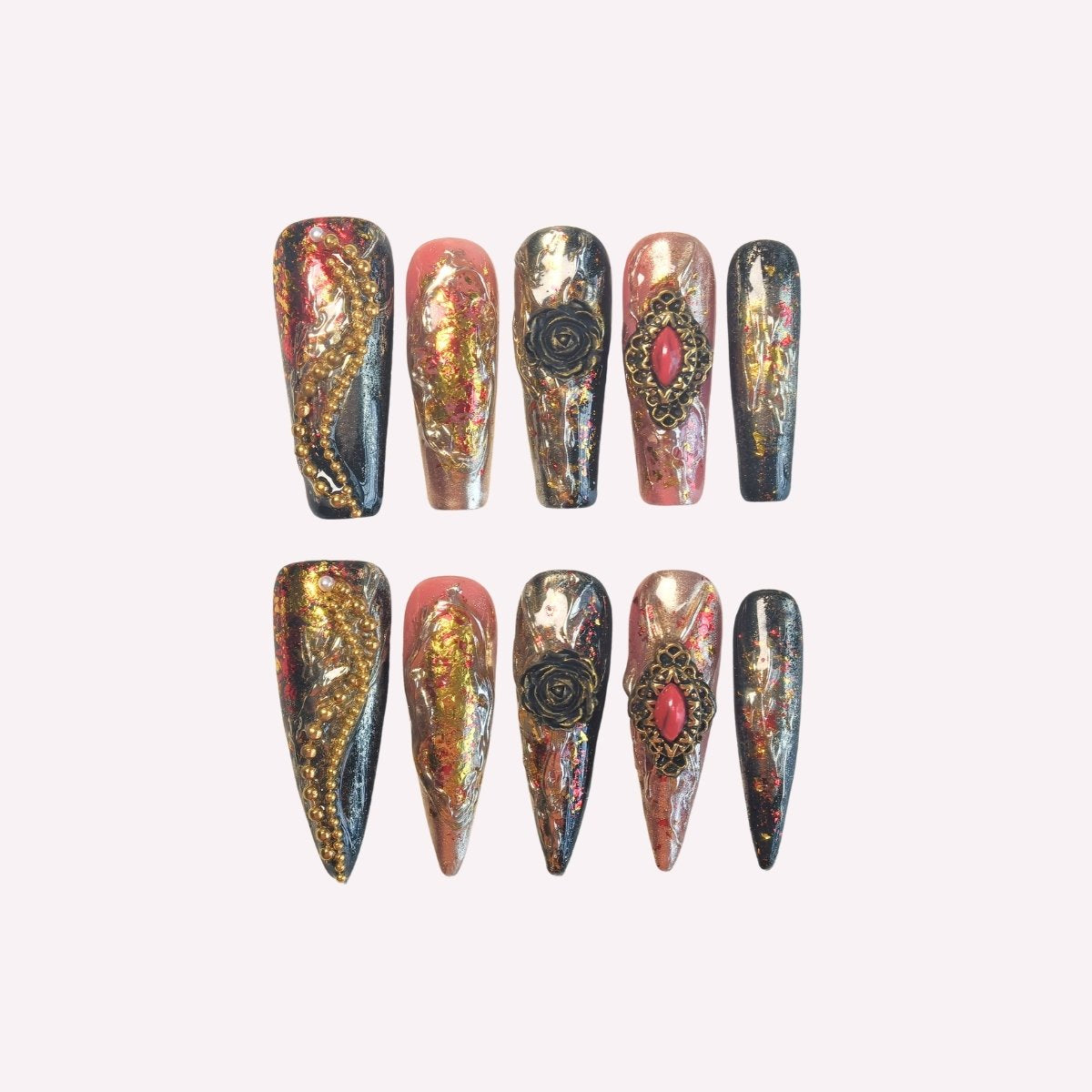 Blood Bronze Coffin / Stiletto