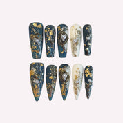 Gilded Cosmos Coffin / Stiletto