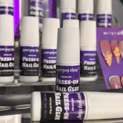 PoorGuyShop Brush-On Nail Glue Kit