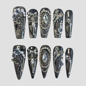Pearlescence Coffin / Stiletto