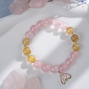 Golden Blush - Crystal Bracelet