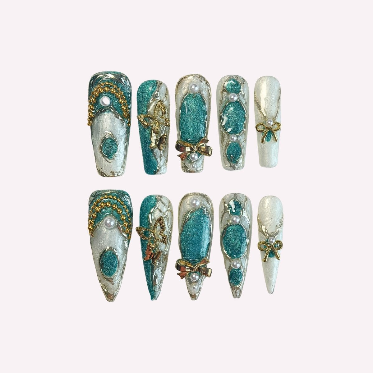 Sky Butterfly Coffin / Stiletto