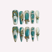 Sky Butterfly Coffin / Stiletto