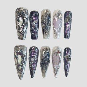 Mist Silverfly Coffin / Stiletto