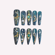 Midnight Rose Coffin / Stiletto