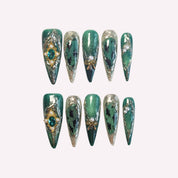 Glacier Mint Coffin / Stiletto