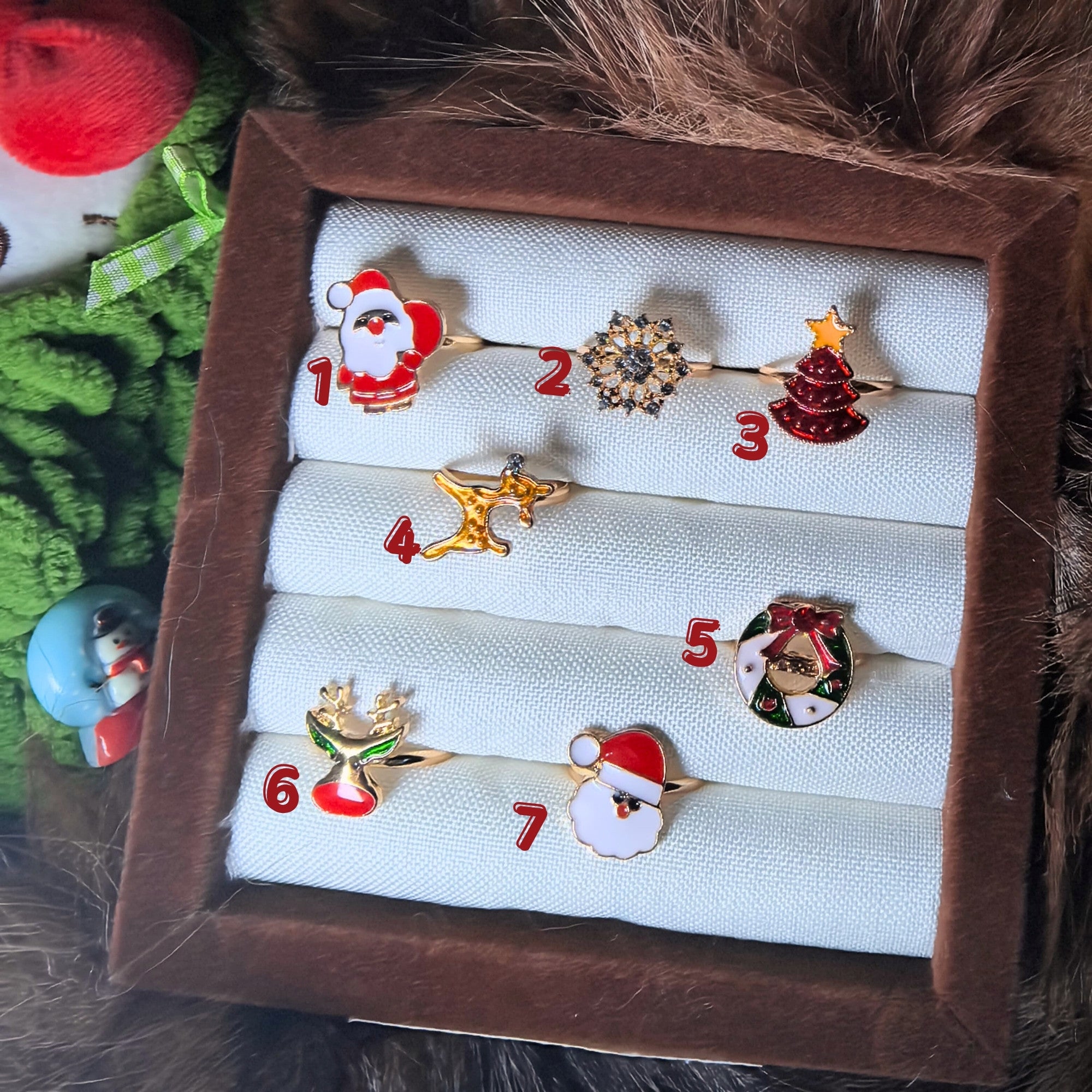 Free Xmas Ring for Every Order