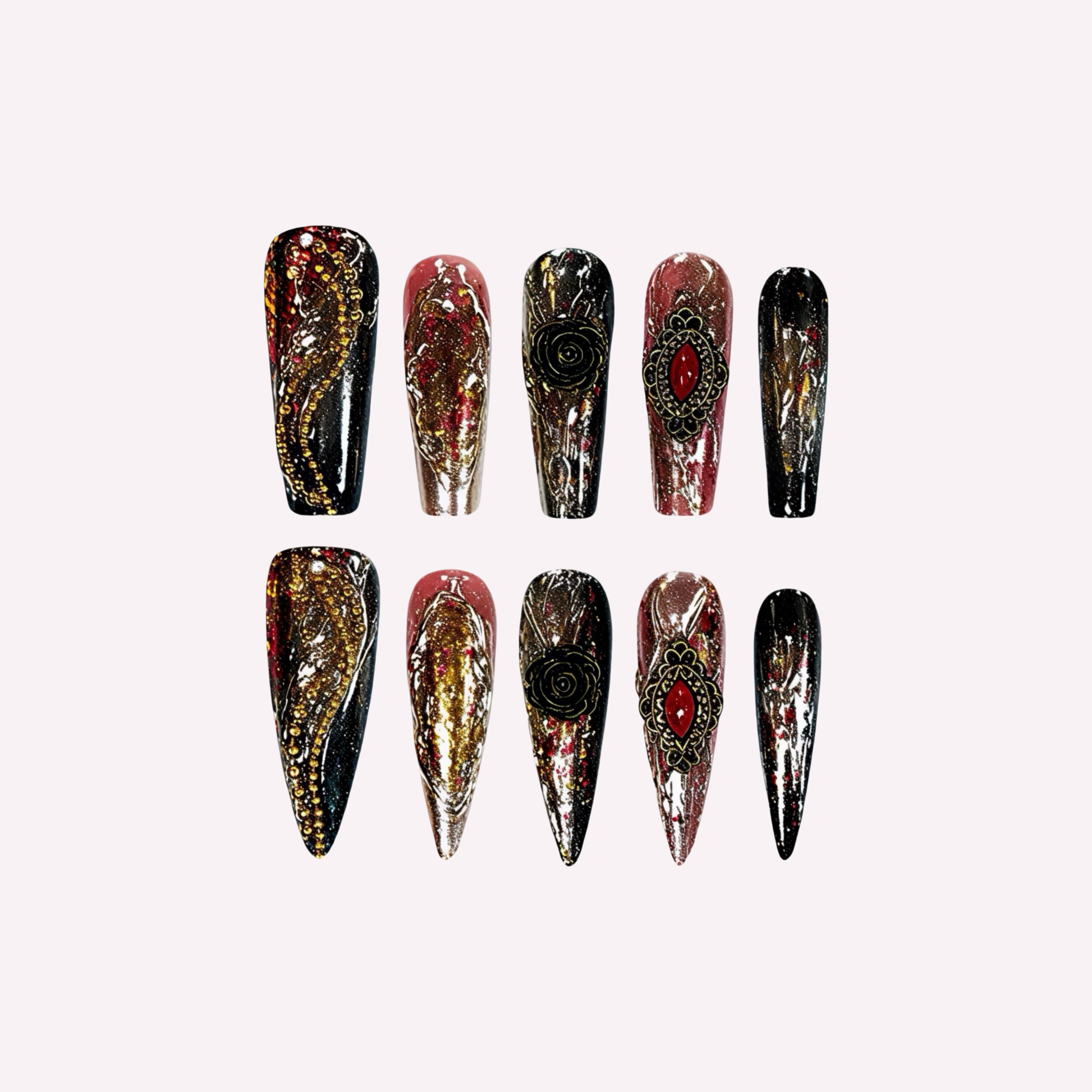 Blood Bronze Coffin / Stiletto