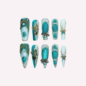 Sky Butterfly Coffin / Stiletto