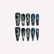 Midnight Rose Coffin / Stiletto