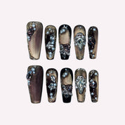 gilded-goddess Handmade Press On Nails 