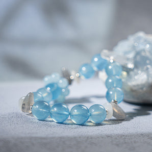 Frozen Ocean - Kristallen Armband - 12mm - Voor Hem 