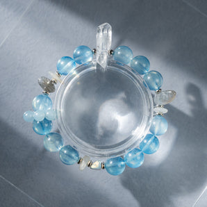 Frozen Ocean - Kristallen Armband - 12mm - Voor Hem 