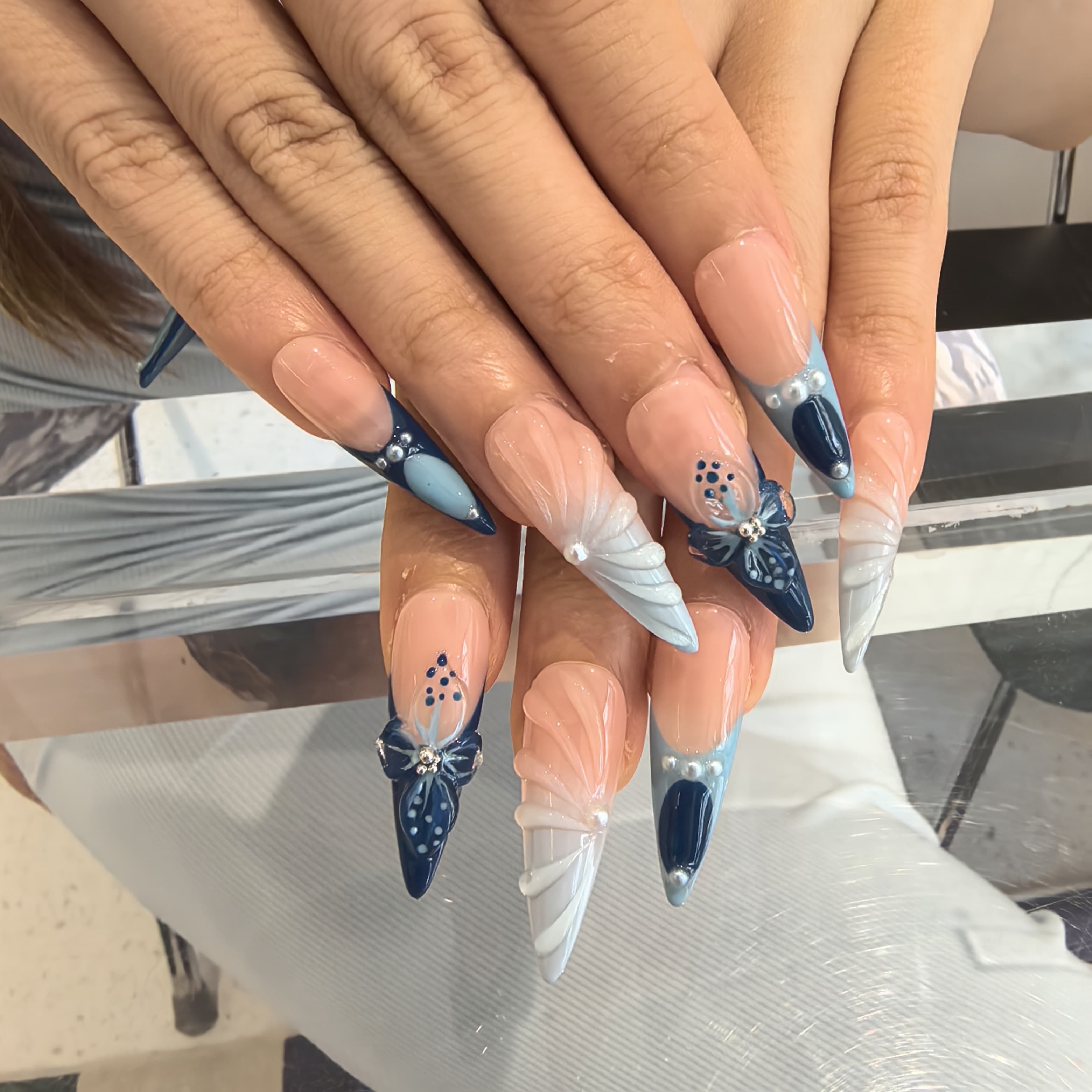 Miss Dainty Blue