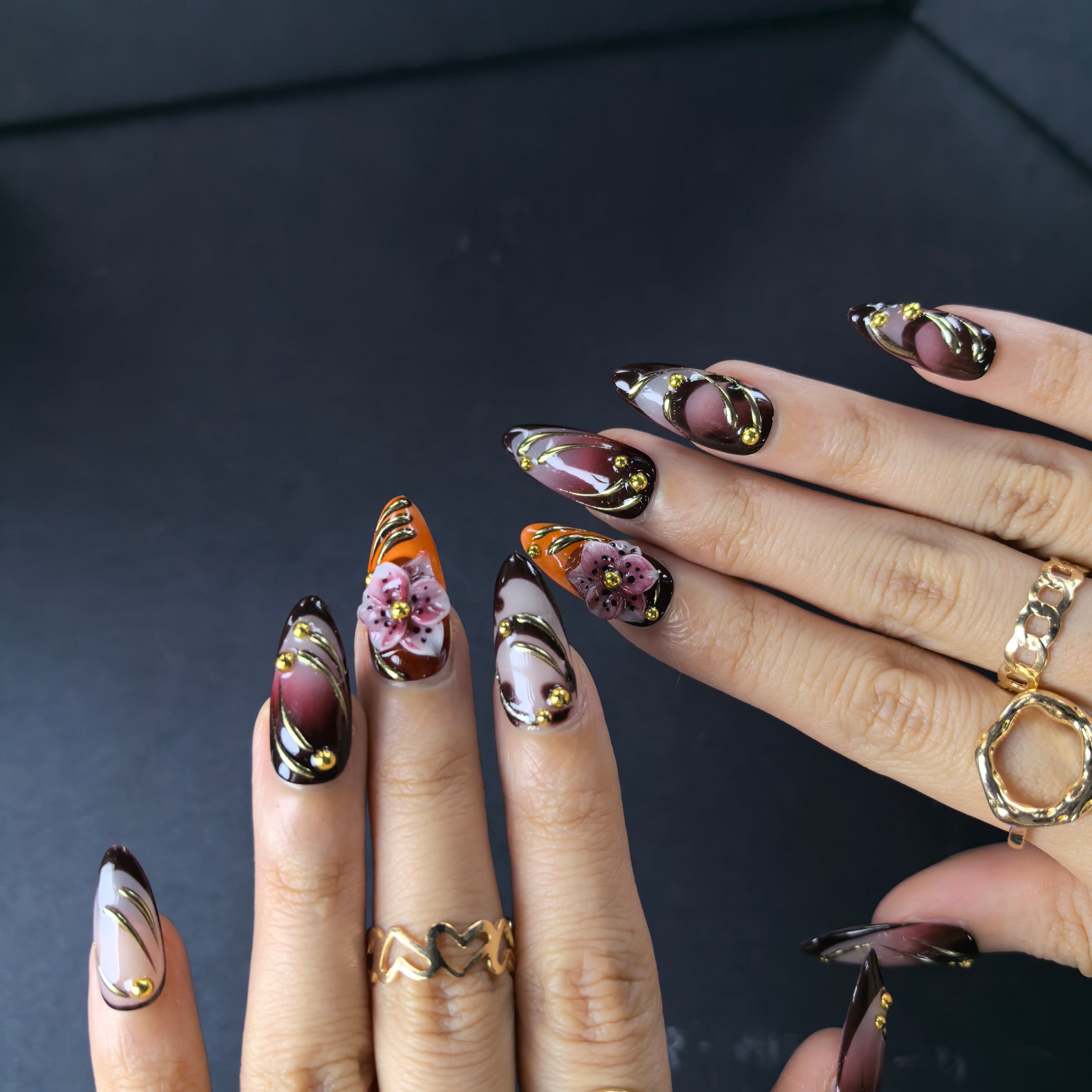 Auburn Swirl