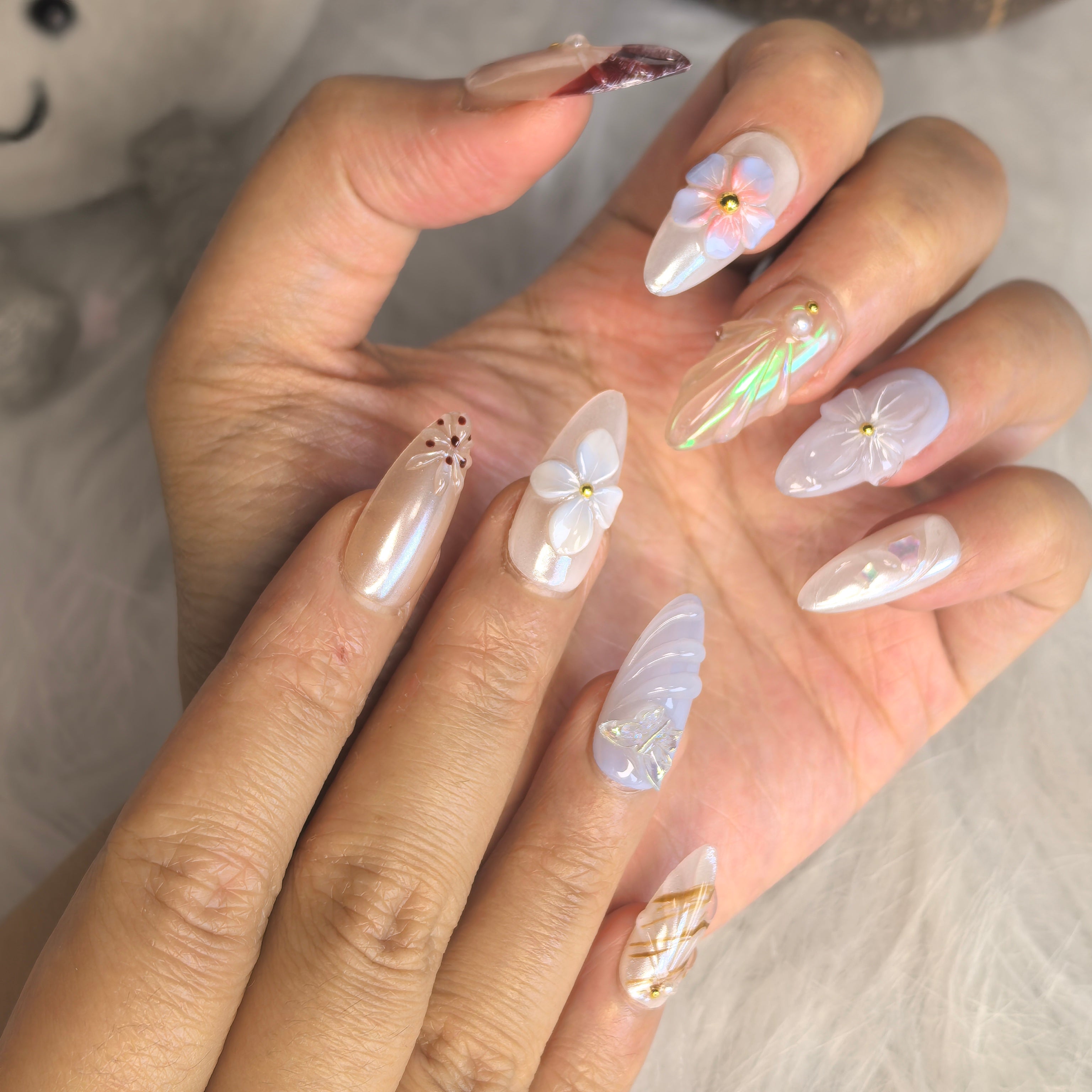 Pale Corsage
